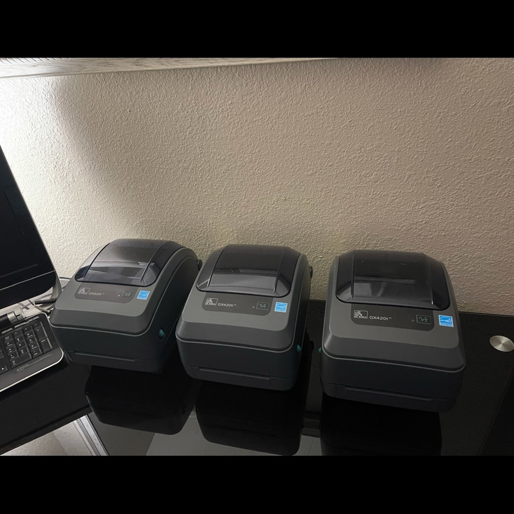Zebra label printer
GX420t Thermal